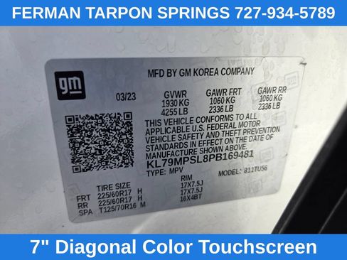 Certified 2023 Chevrolet TrailBlazer LT FWD image 24