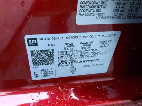 Used 2021 Chevrolet Silverado 1500 Custom image 27