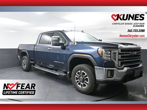 Used 2021 GMC Sierra 2500 SLT w/ SLT Premium Package AWD/4WD image 1