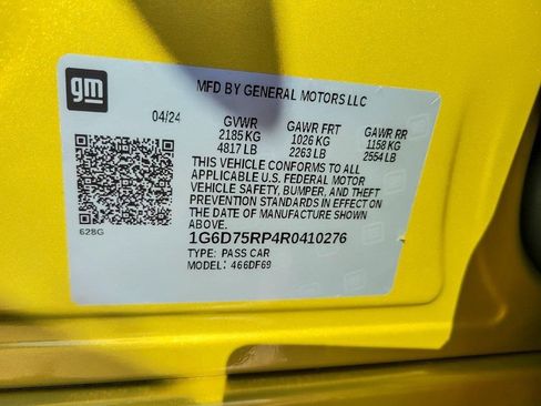 Used 2024 Cadillac CT4 V Blackwing w/ Driver Assist Package image 25