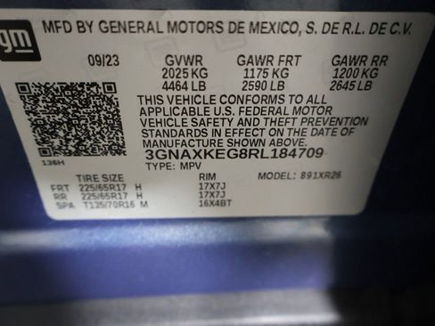 Used 2024 Chevrolet Equinox LT w/ LPO, Floor Liner Package FWD image 47