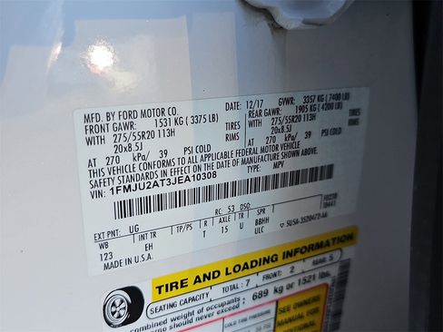 Used 2018 Ford Expedition Limited w/ Equipment Group 301A image 39