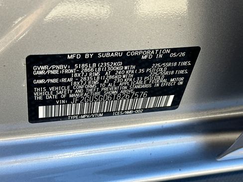 New 2026 Subaru Crosstrek 2.5i Sport AWD/4WD image 33