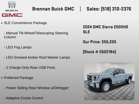 Certified 2024 GMC Sierra 2500 SLE w/ SLE Value Package; AWD/4WD image 12
