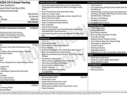 Used 2016 MAZDA CX-5 Grand Touring image 7