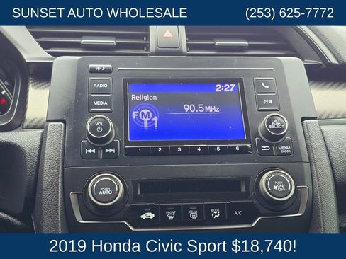 Used 2019 Honda Civic Sport image 33