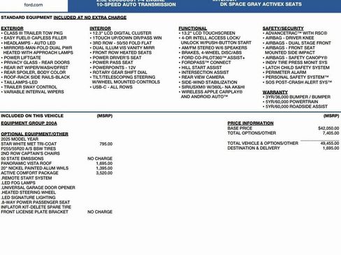 New 2025 Ford Explorer Active w/ Active Comfort Package image 2