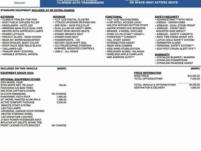 New 2025 Ford Explorer Active w/ Active Comfort Package