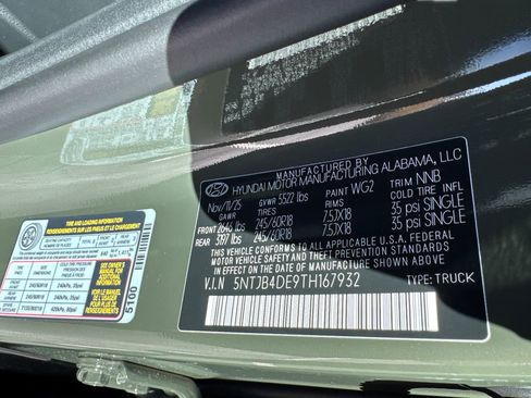 New 2026 Hyundai Santa Cruz SEL image 20