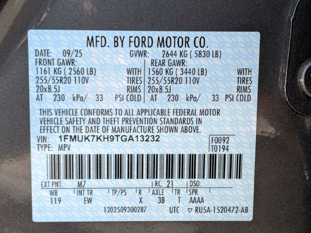 Used 2026 Ford Explorer ST-Line w/ Premium Package RWD image 29