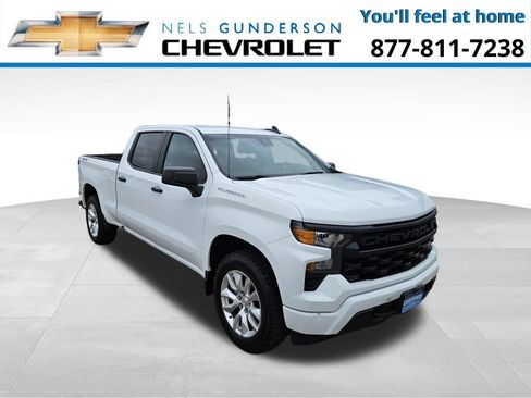 Certified 2023 Chevrolet Silverado 1500 Custom AWD/4WD image 1