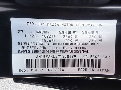Used 2026 MAZDA MAZDA3 s Sport FWD image 19