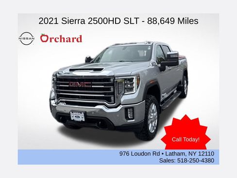 Used 2021 GMC Sierra 2500 SLT w/ SLT Premium Package AWD/4WD image 1