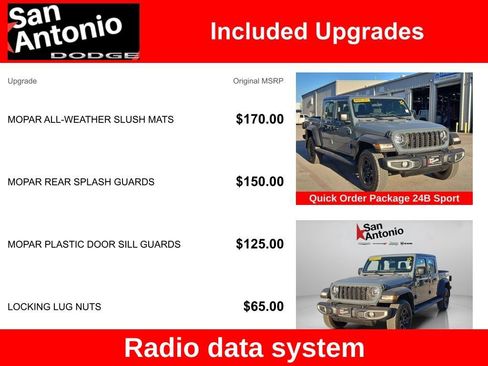 New 2025 Jeep Gladiator Sport image 10