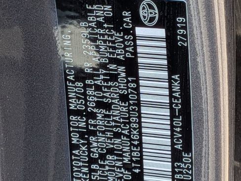 Used 2009 Toyota Camry FWD image 30