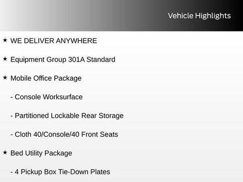 Certified 2024 Ford F150 XLT w/ Mobile Office Package RWD image 9