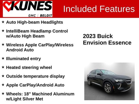 Used 2023 Buick Envision Essence image 3