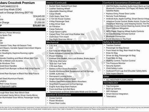 Used 2021 Subaru Crosstrek 2.0i Premium image 3