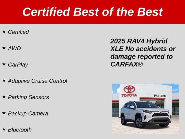Certified 2025 Toyota RAV4 XLE AWD/4WD image 37