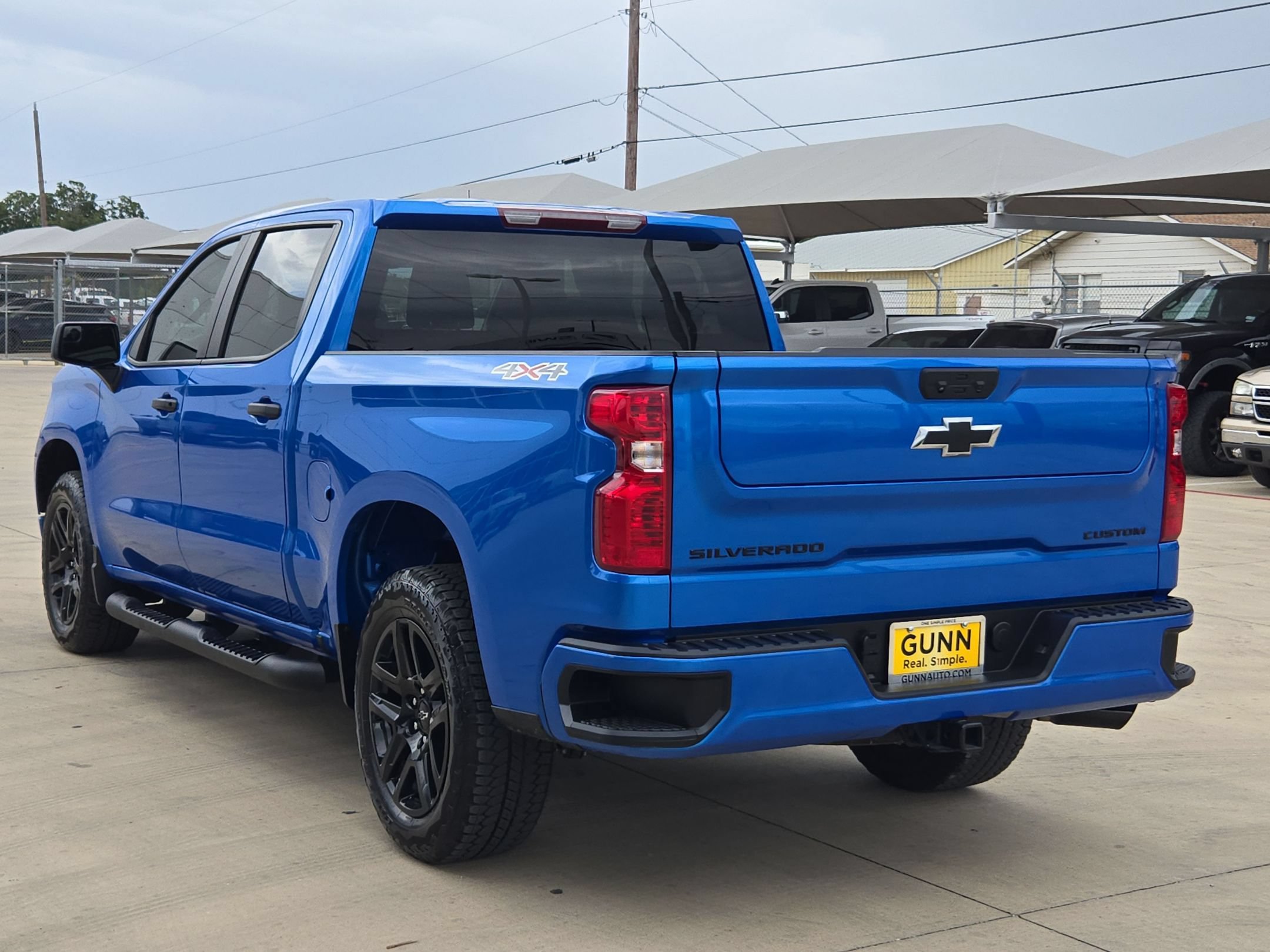 Certified 2025 Chevrolet Silverado 1500 Custom w/ Turbomax Blackout Package AWD/4WD image 5