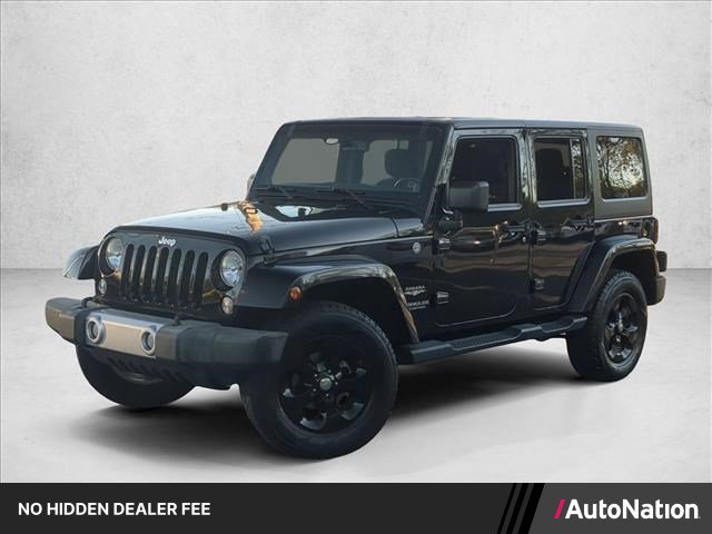 Used 2014 Jeep Wrangler Unlimited Sahara w/ Connectivity Group AWD/4WD image 1
