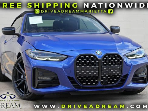 Used 2022 BMW 430i Convertible w/ M Sport Package RWD image 2