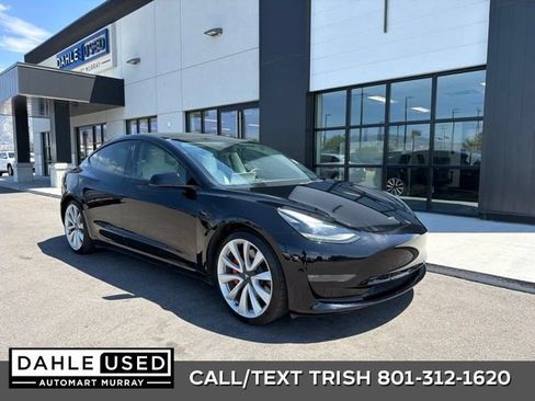 Used 2022 Tesla Model 3 Performance AWD/4WD image 1