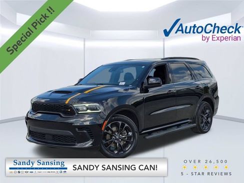 Used 2023 Dodge Durango R/T w/ Hemi Orange Plus Package RWD image 1