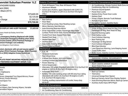 Used 2024 Chevrolet Suburban Premier image 2