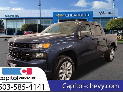Used 2020 Chevrolet Silverado 1500 Custom w/ Custom Value Package AWD/4WD image 6