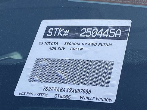 Certified 2025 Toyota Sequoia Platinum image 36