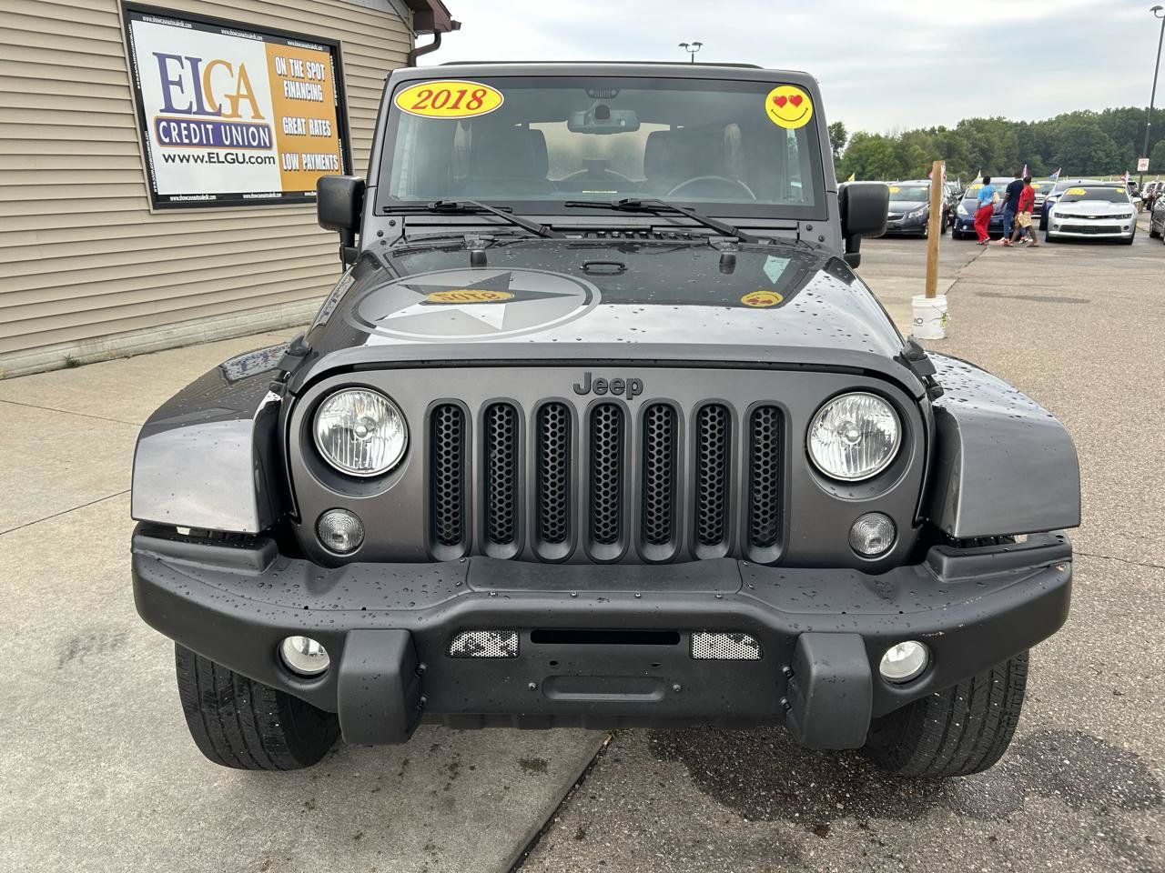 Used 2018 Jeep Wrangler Unlimited Sport AWD/4WD image 2