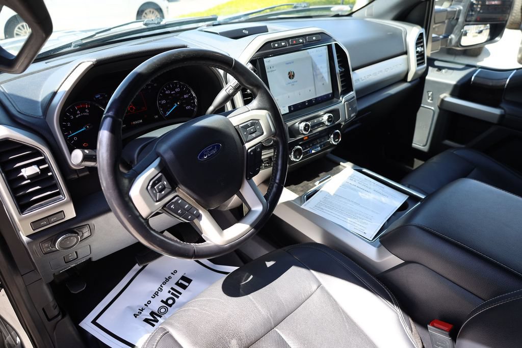 Used 2022 Ford F350 Lariat w/ Black Appearance Package AWD/4WD image 12