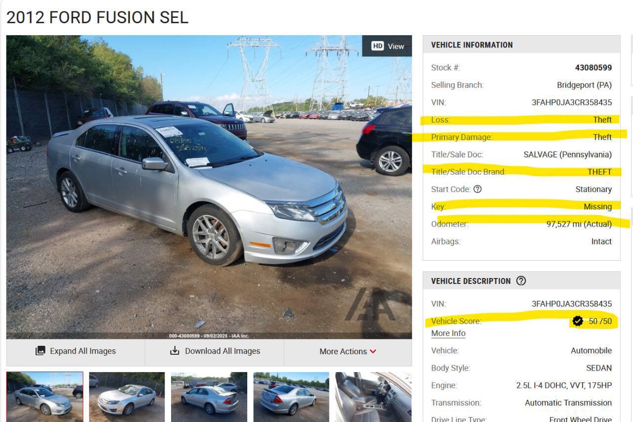 Used 2012 Ford Fusion SEL FWD image 48