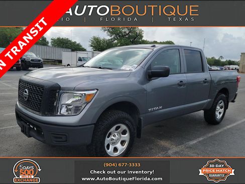 Used 2019 Nissan Titan 4x4 Crew Cab image 1