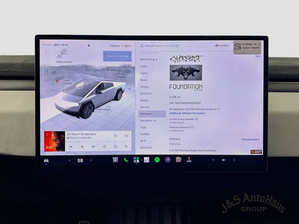 Used 2024 Tesla Cybertruck Cyberbeast AWD/4WD image 15