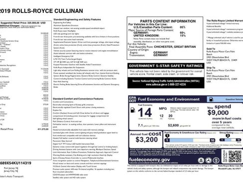 Used 2019 Rolls-Royce Cullinan AWD/4WD image 48
