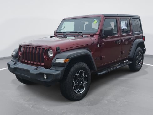 Used 2021 Jeep Wrangler Unlimited Sport image 1