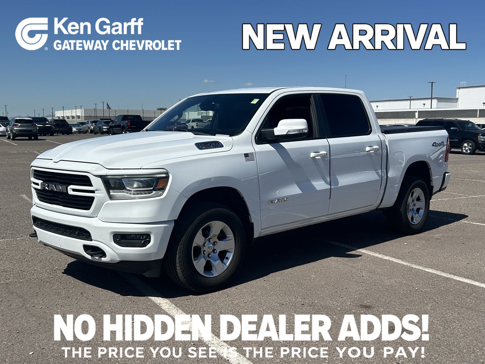 Used 2019 RAM 1500 Big Horn AWD/4WD image 1