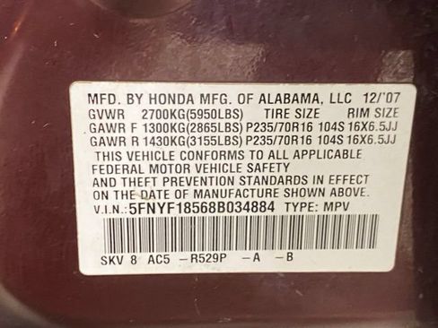 Used 2008 Honda Pilot EX-L image 30
