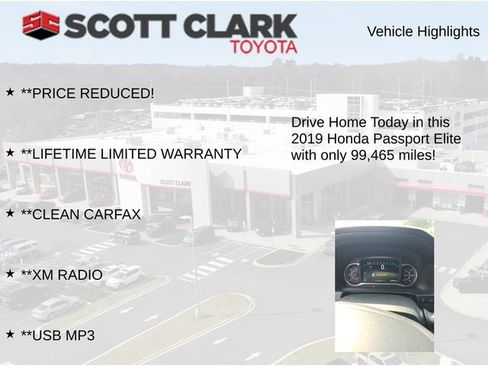 Used 2019 Honda Passport Elite image 11