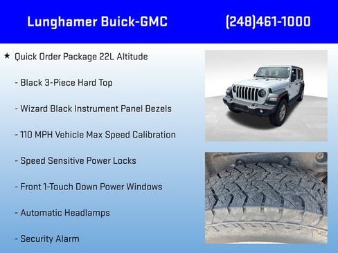 Used 2022 Jeep Wrangler Unlimited Sport AWD/4WD image 12