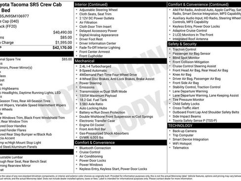 Used 2025 Toyota Tacoma SR5 AWD/4WD image 28