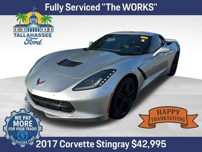Used 2017 Chevrolet Corvette Stingray Coupe w/ Carbon Flash Badge Package
