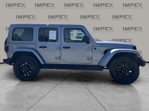 Used 2021 Jeep Wrangler Unlimited Sahara 4xe w/ Cold Weather Group image 6