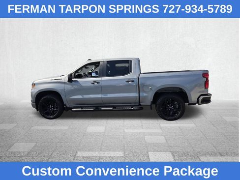 Certified 2024 Chevrolet Silverado 1500 Custom w/ Turbomax Blackout Package RWD image 8