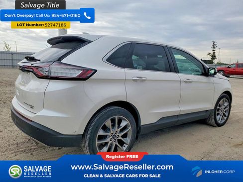 Used 2015 Ford Edge Titanium AWD/4WD image 4