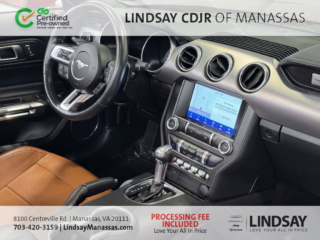 Used 2022 Ford Mustang Premium w/ Ford Safe & Smart Package RWD image 14