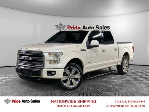 Used 2017 Ford F150 Limited w/ Trailer Tow Package AWD/4WD image 1