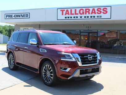 Used 2023 Nissan Armada Platinum w/ Captain's Chairs Package